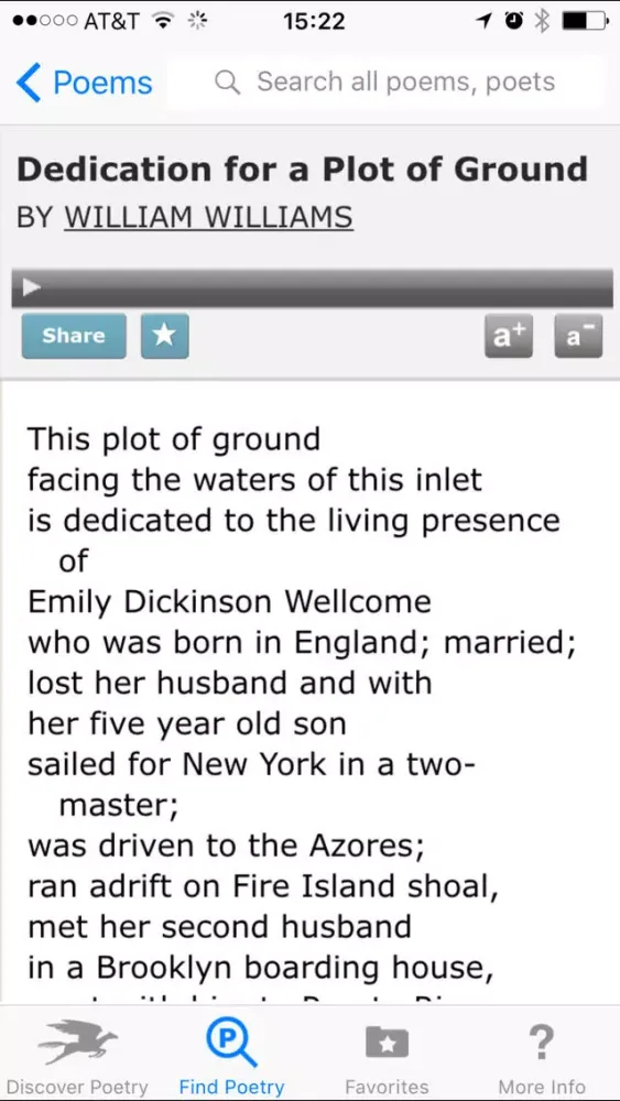 Скриншоты POETRY - The Poetry Foundation