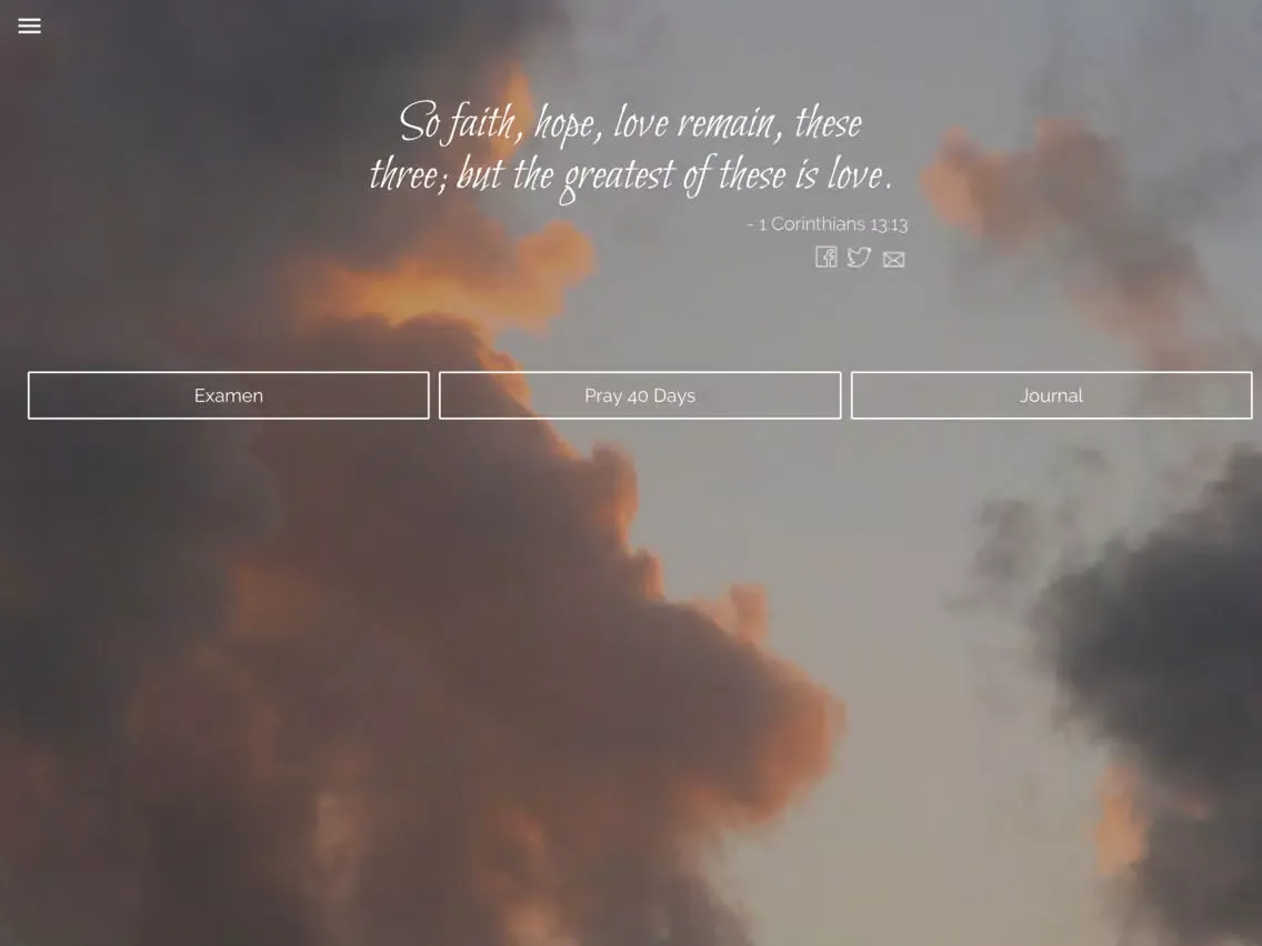 Capturas de pantalla de Pray: The Prodigal Father App iPad 