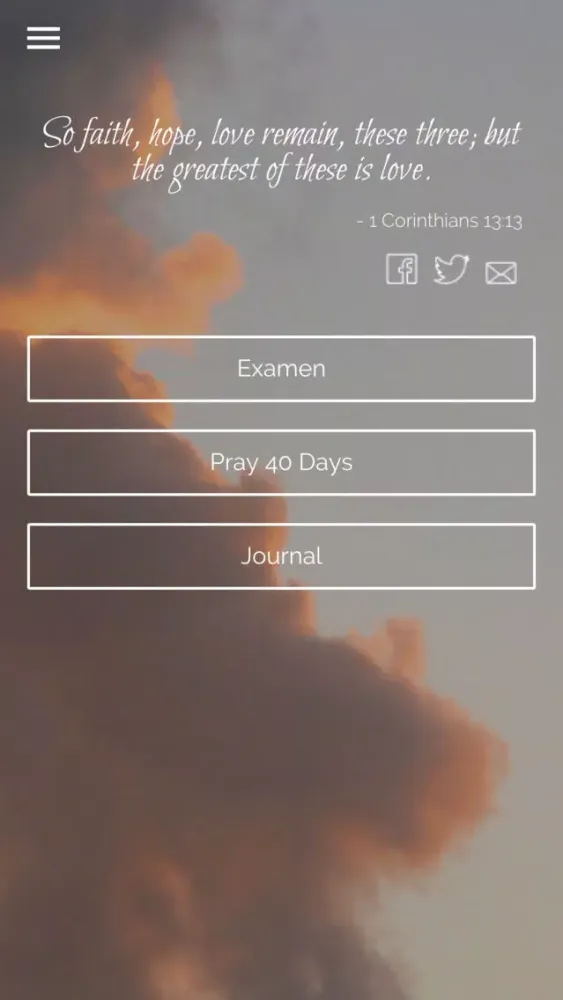 Capturas de pantalla de Pray: The Prodigal Father App