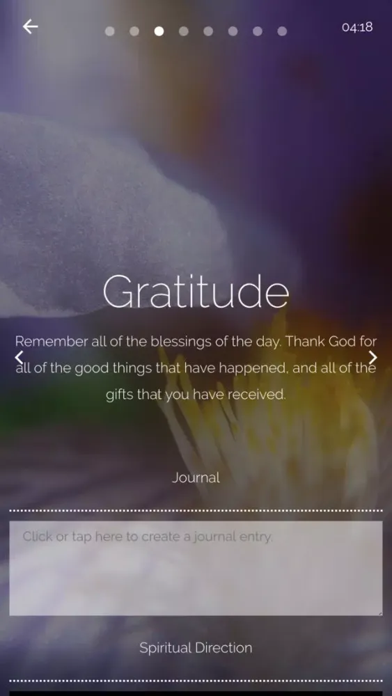 Capturas de pantalla de Pray: The Prodigal Father App