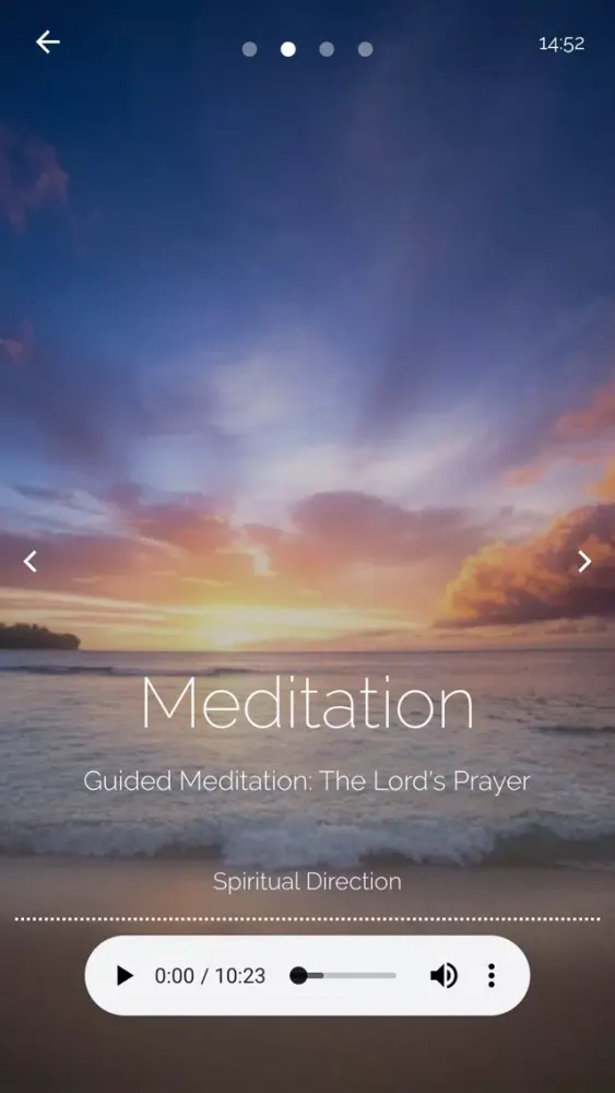 Capturas de pantalla de Pray: The Prodigal Father App