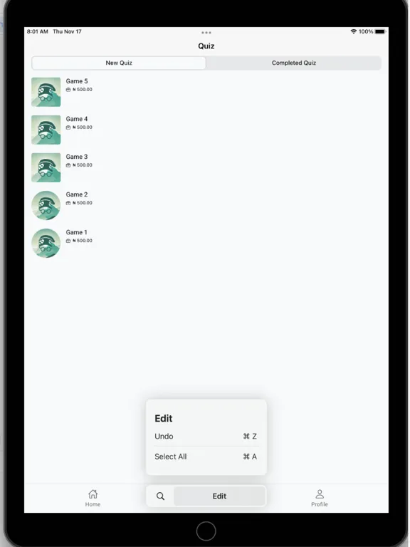 Thinking Caps iPad  Screenshots