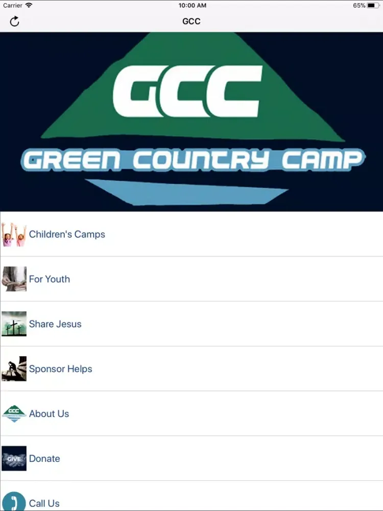 Green Country Camp iPad  স্ক্রিনশট