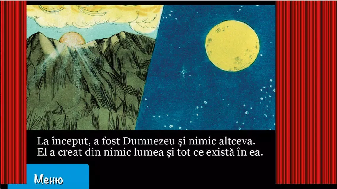 Zrzuty ekranu Planului Dumnezeu—De la Creație la Hristos