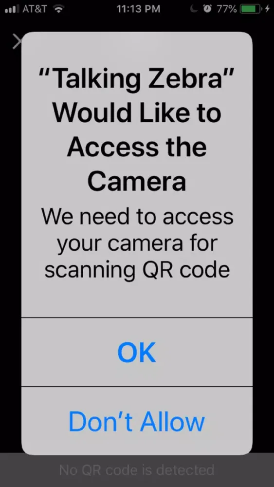 Talking Zebra Screenshots