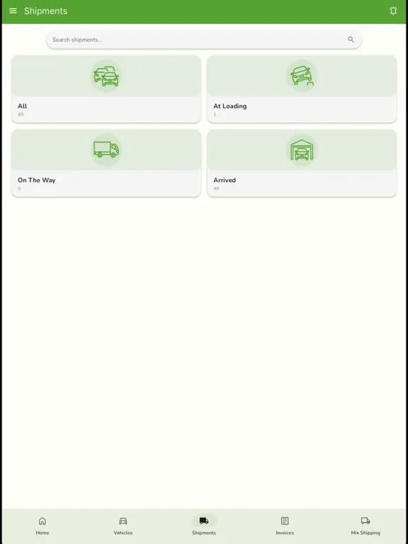 Capturas de pantalla de Peace Global Logistics iPad 