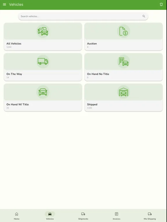 Capturas de pantalla de Peace Global Logistics iPad 