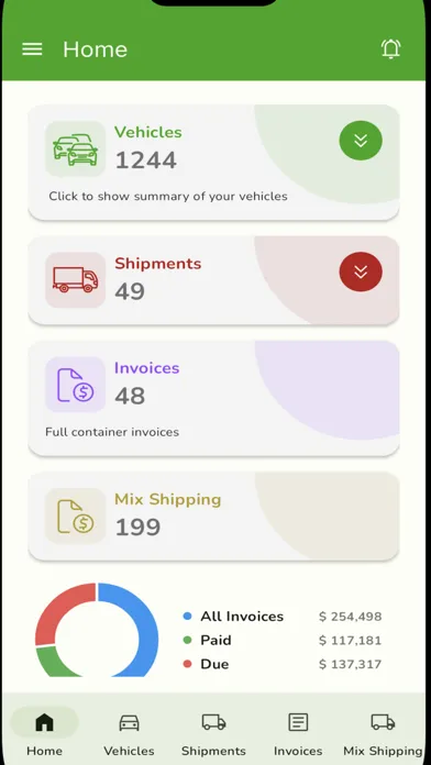 Capturas de pantalla de Peace Global Logistics