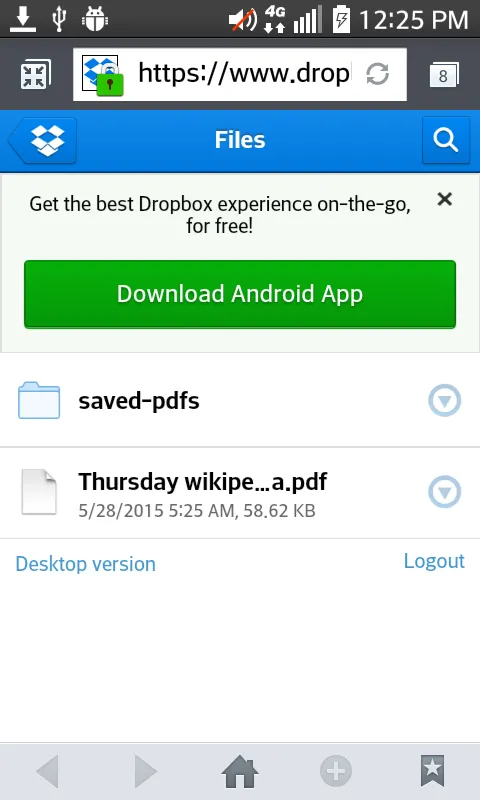 URL to PDF Converter应用截图