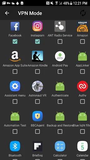 Tangkapan layar Orbot: Tor for Android