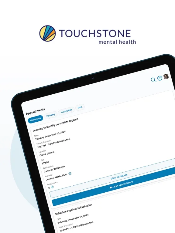Скриншоты Touchstone Connect iPad 