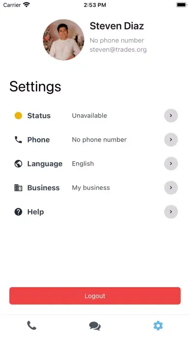 trades.org Pro Phone Ekran Görüntüleri