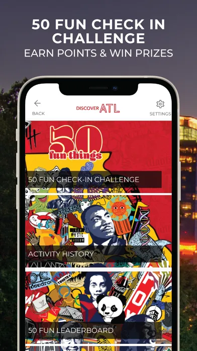 Discover Atlanta. Screenshots