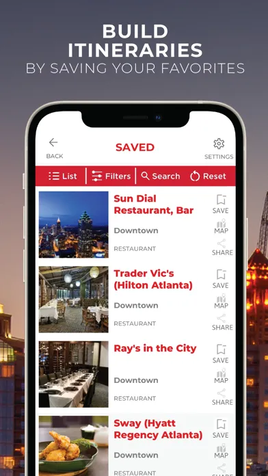 Discover Atlanta. Screenshots