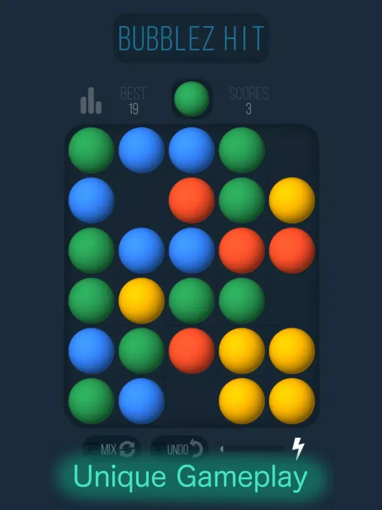 Ảnh chụp màn hình của Bubblez Hit iPad 