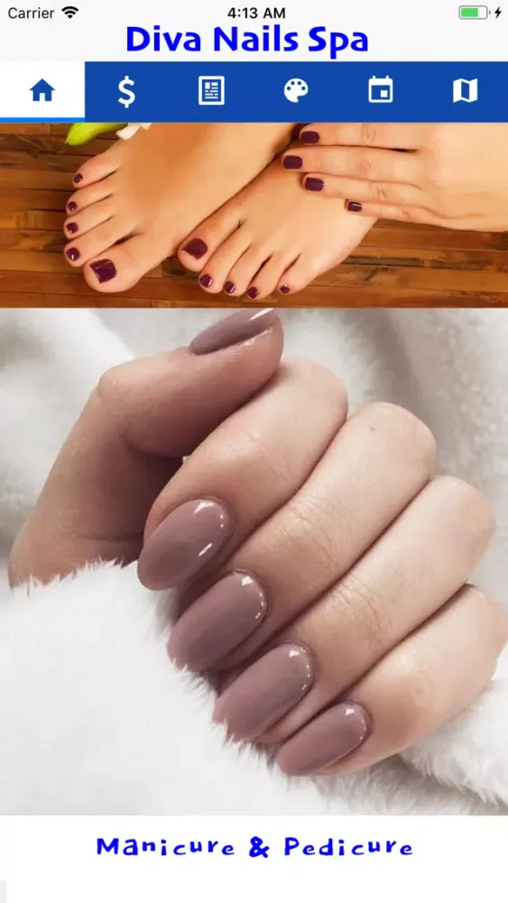 Tangkapan layar Diva Nails Spa Reward