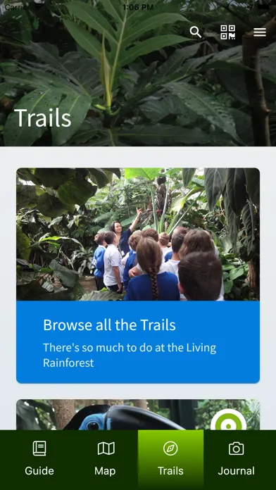 Zrzuty ekranu The Living Rainforest Explorer