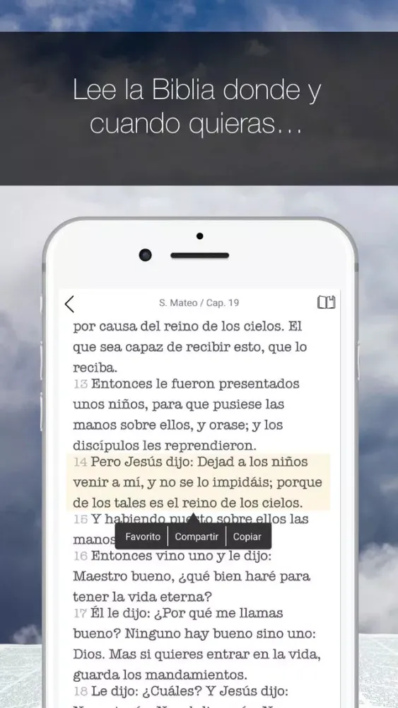 ภาพหน้าจอของ Biblia de las Américas
