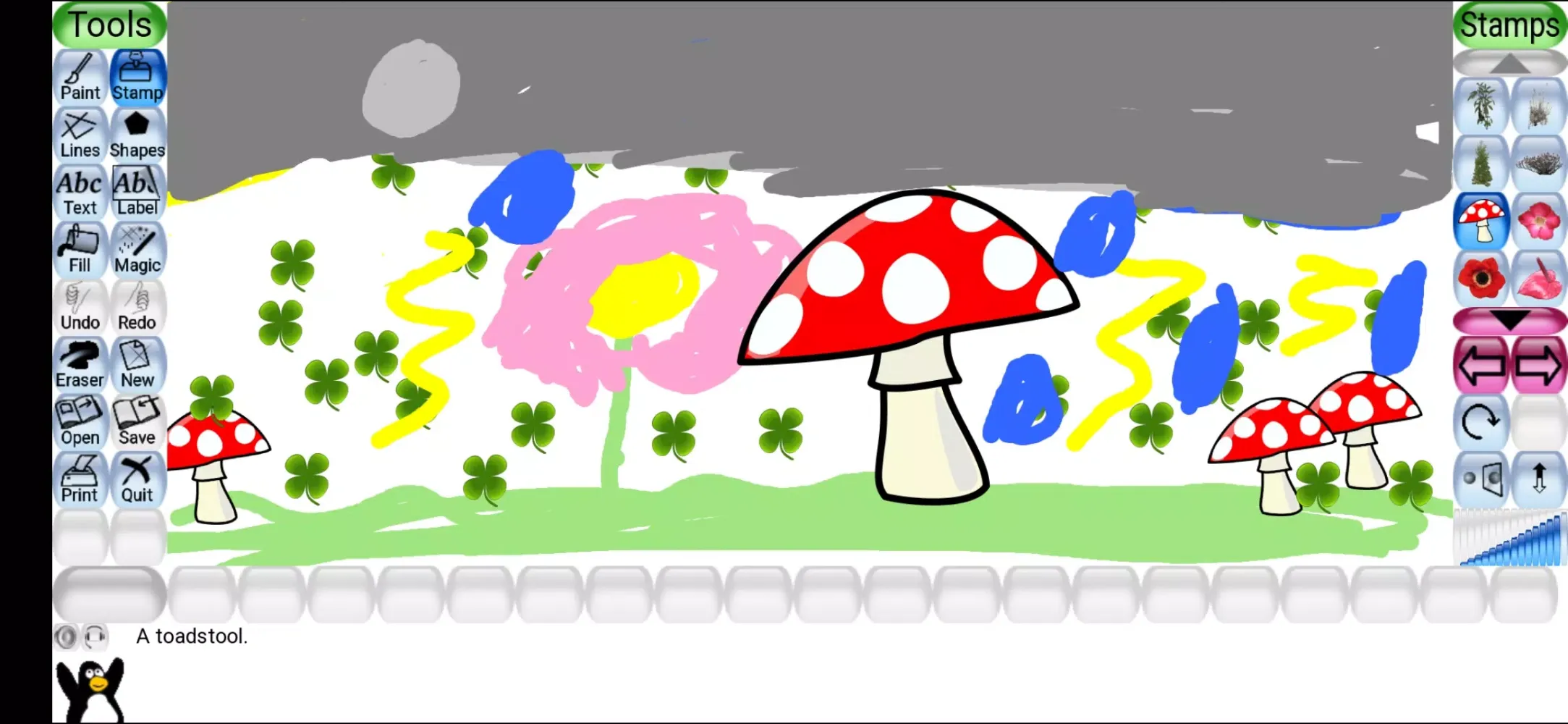 Tux Paint应用截图