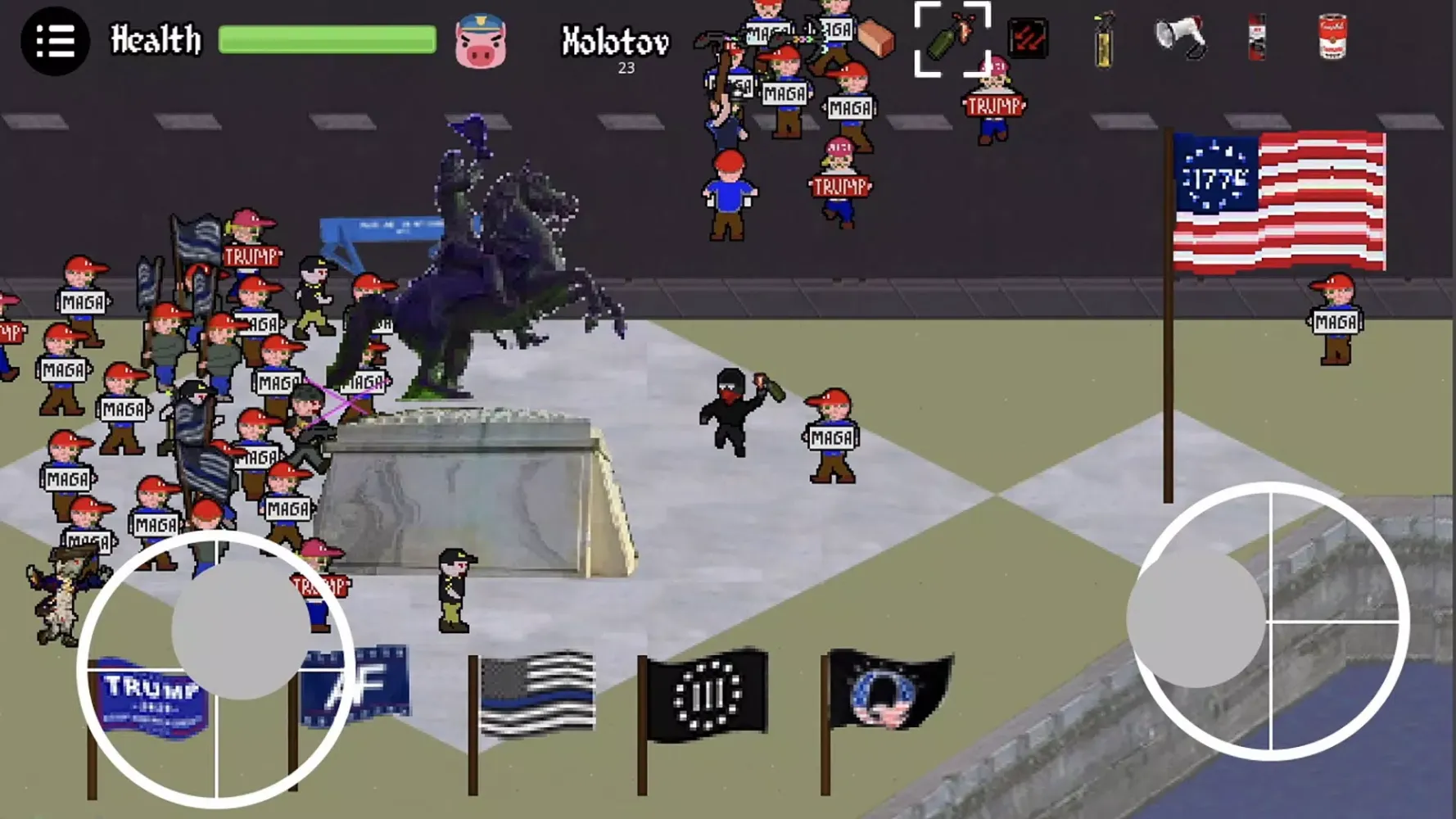 Capturas de pantalla de Smash MAGA!