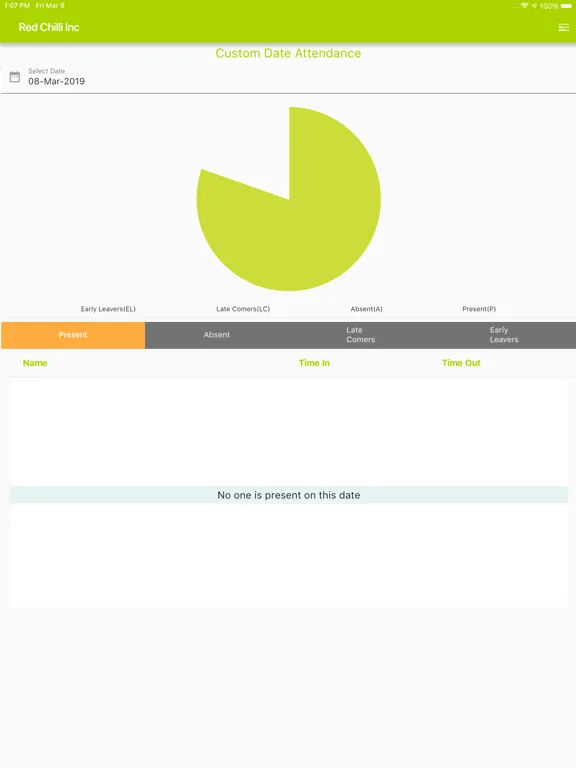 Screenshot di Shift management App iPad 