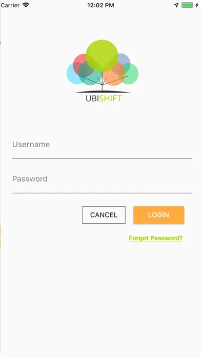Screenshot di Shift management App