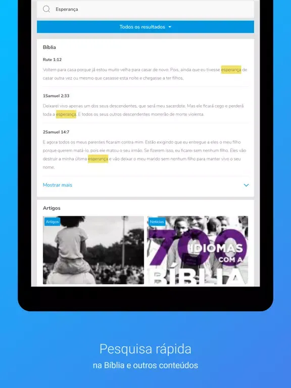Bíblia SBB iPad 應用截圖