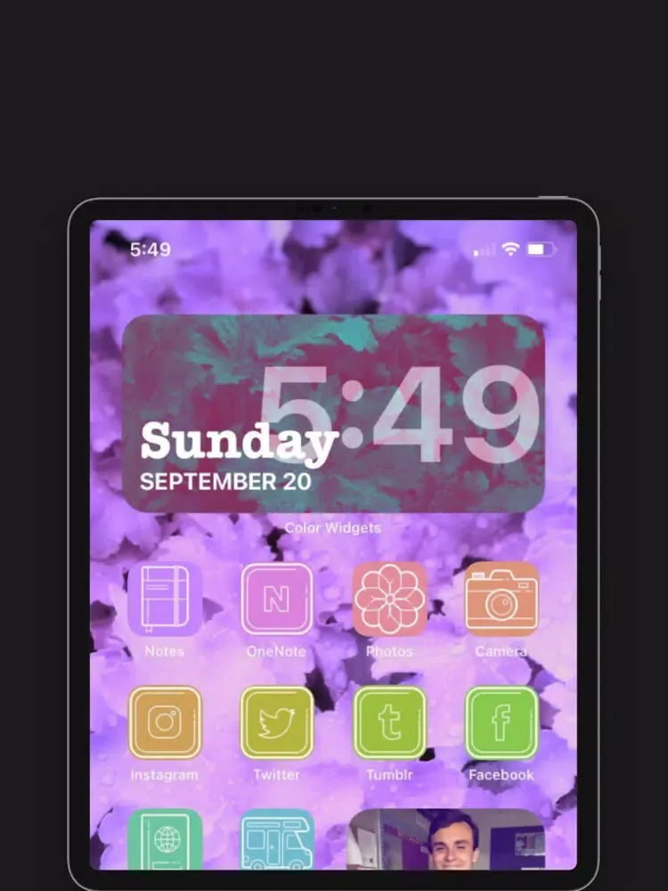 تصاویر Aesthetic Icon Changer Kit iPad 