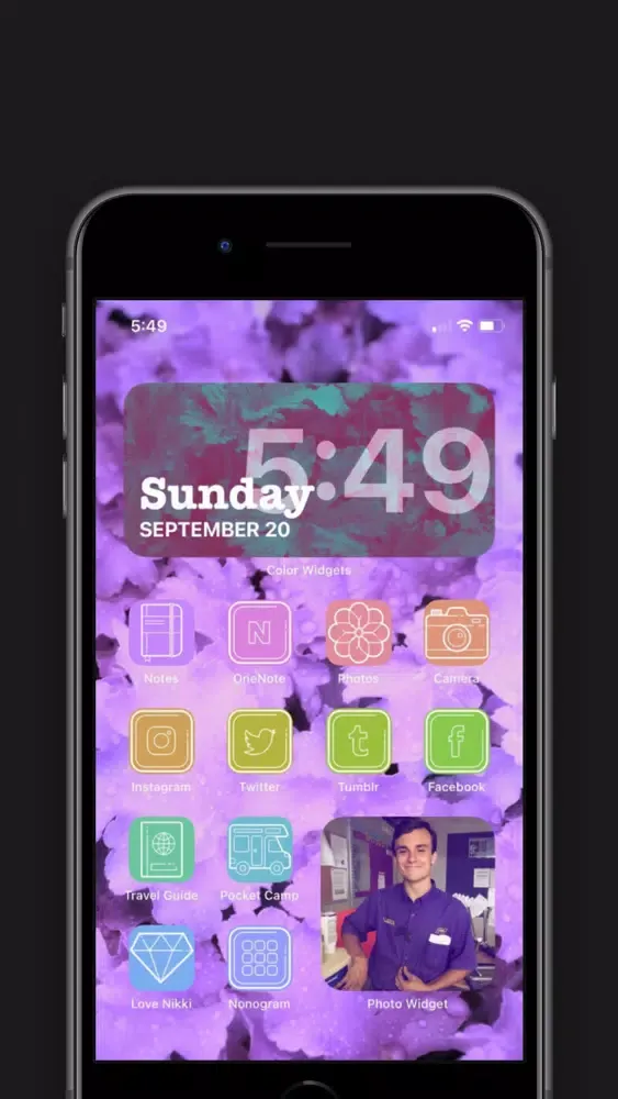 تصاویر Aesthetic Icon Changer Kit