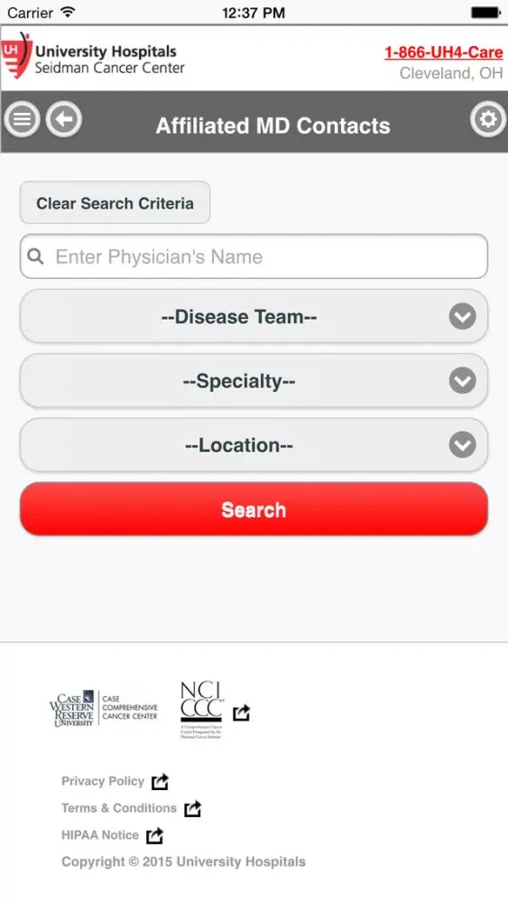 Seidman MD Contacts Ekran Görüntüleri
