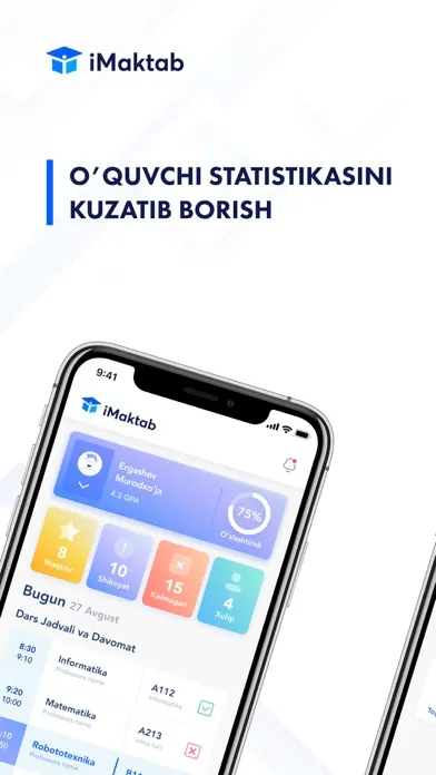 Zrzuty ekranu iMaktab