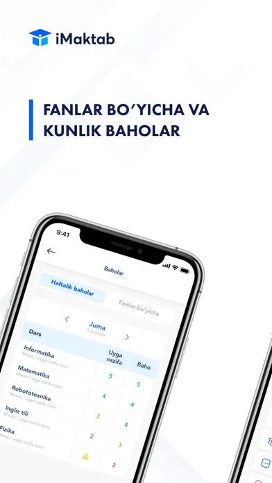 Zrzuty ekranu iMaktab