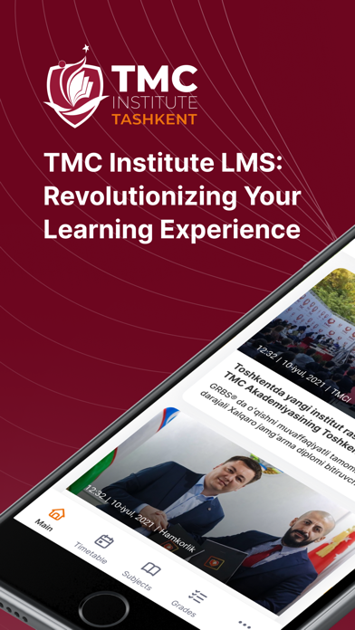 TMCI LMS Screenshots