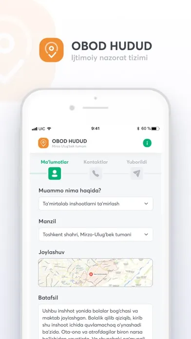 Obod Hudud Ekran Görüntüleri