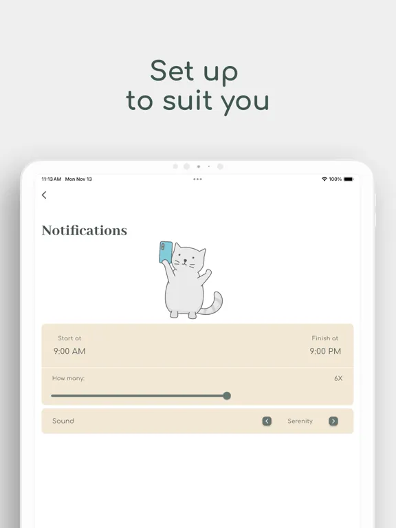 ภาพหน้าจอของ I am Daily Affirmations iPad