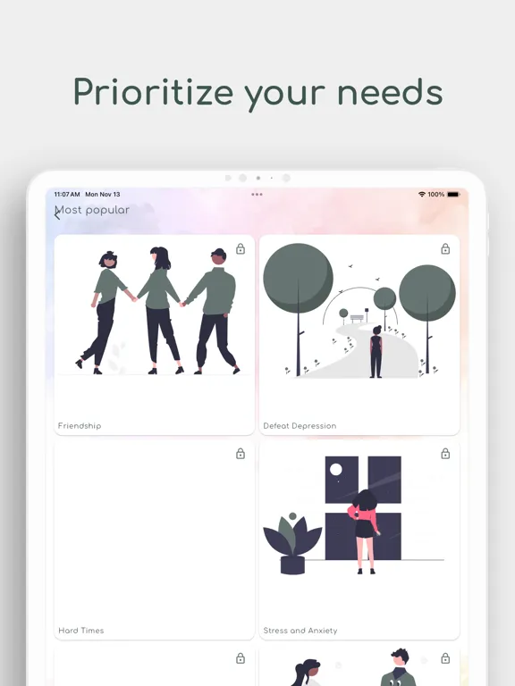 ภาพหน้าจอของ I am Daily Affirmations iPad