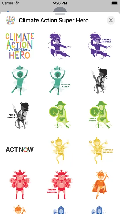 Screenshot di Climate Action Super Hero