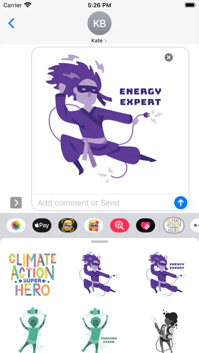 Screenshot di Climate Action Super Hero