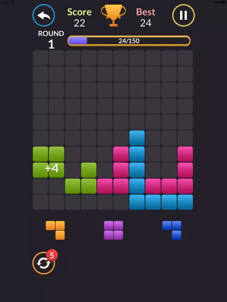 Block Puzzle - brick puzzle iPad  स्क्रीनशॉट
