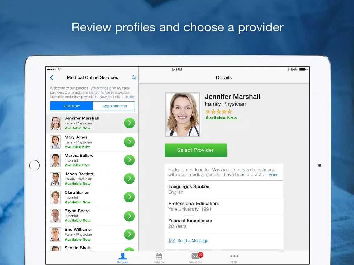 تصاویر UnityPoint Health Virtual Care iPad 