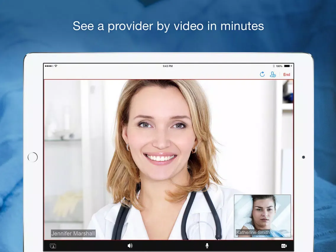 تصاویر UnityPoint Health Virtual Care iPad 