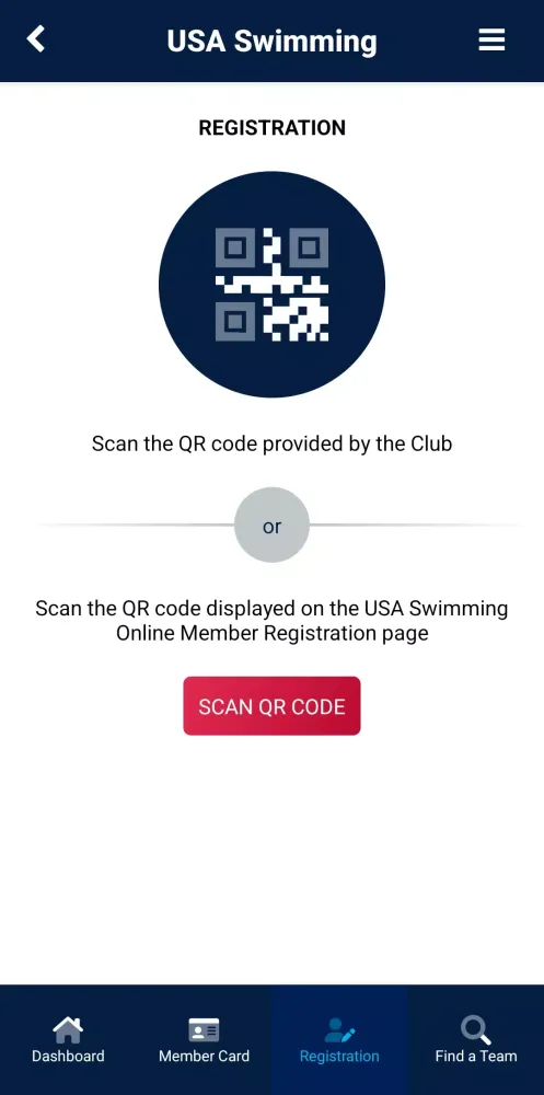 Tangkapan layar USA Swimming