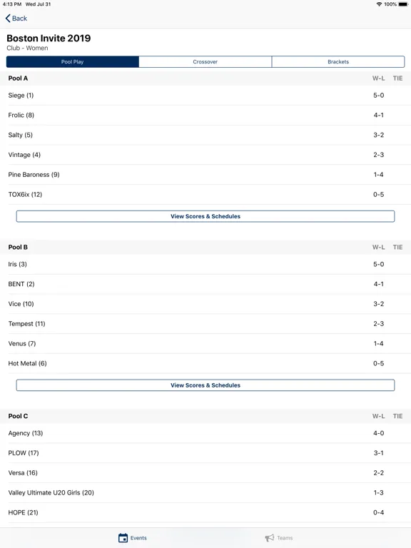 Captures d'écran de USA Ultimate Stats iPad 