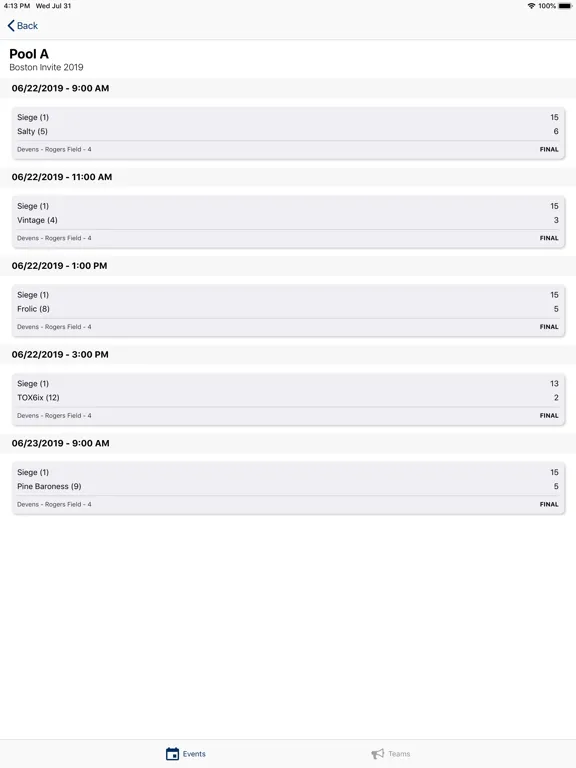 Captures d'écran de USA Ultimate Stats iPad 
