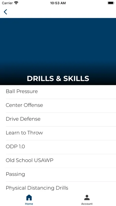 USA Water Polo Mobile Coach スクリーンショット