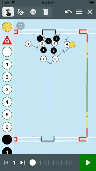 USA Water Polo Mobile Coach スクリーンショット