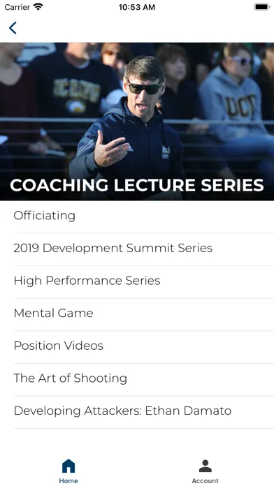 USA Water Polo Mobile Coach スクリーンショット