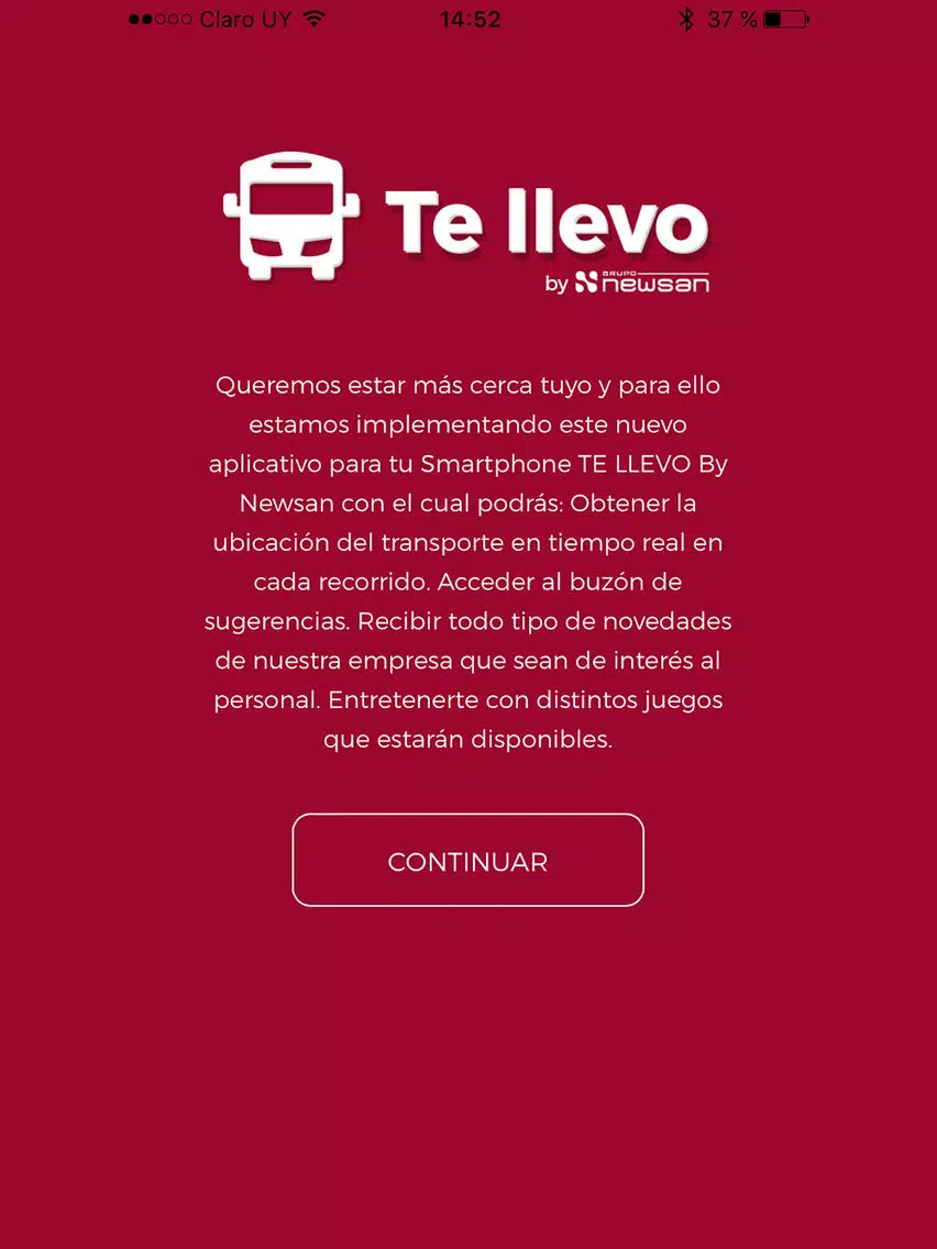 Te Llevo - Newsan iPad  Ekran Görüntüleri