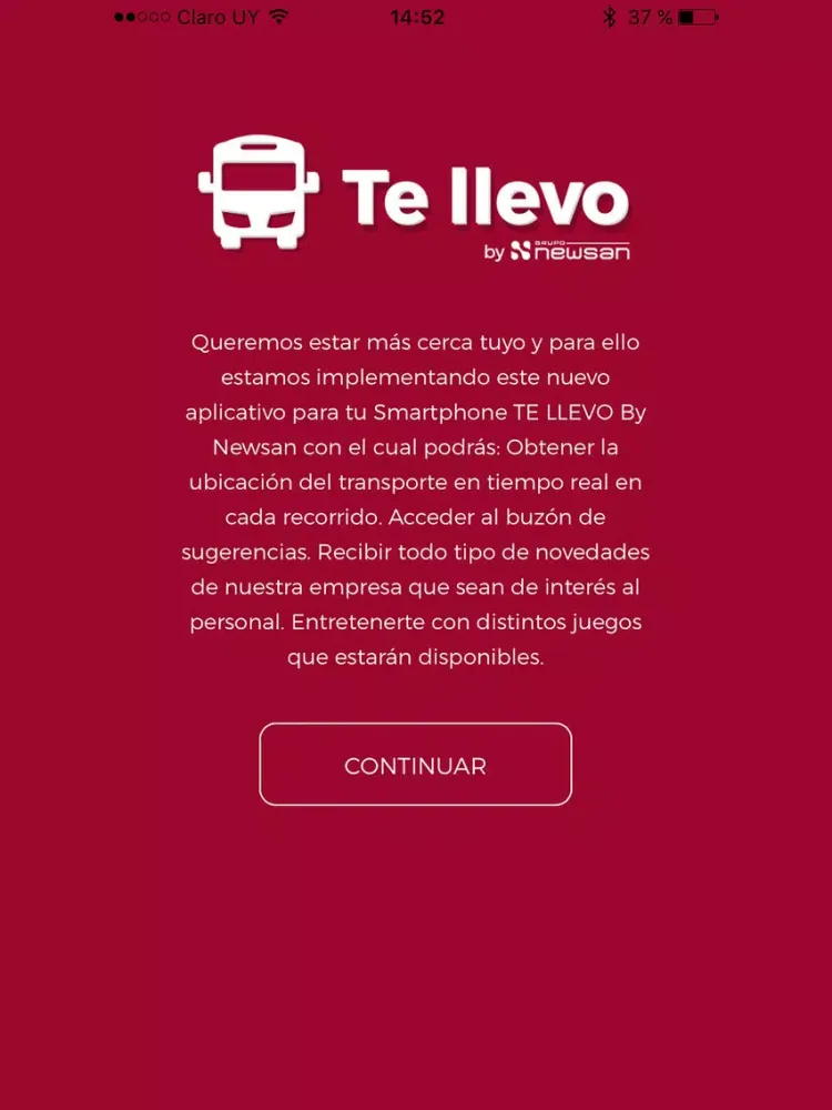 ภาพหน้าจอของ Te Llevo - Newsan iPad 