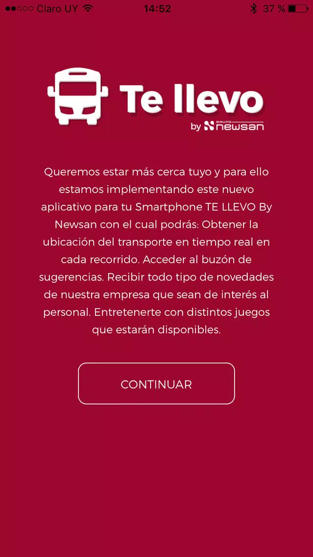 Te Llevo - Newsan Ekran Görüntüleri